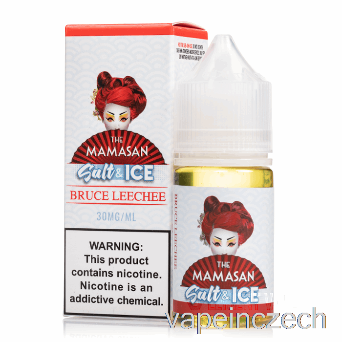 Ice Bruce Leechee Salt - The Mamasan E-liquid - 30ml 30mg Vape Pero